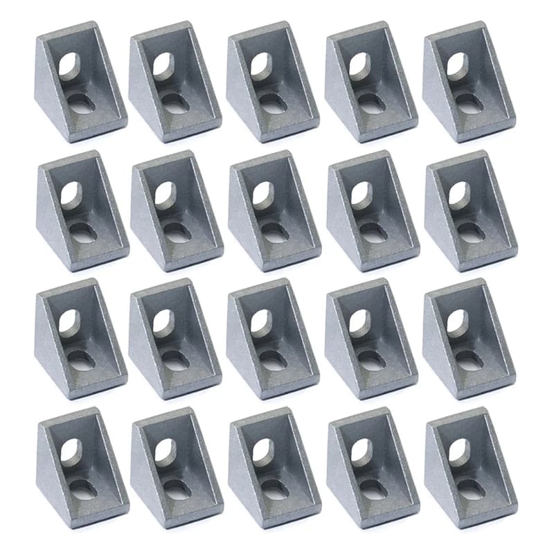 Support d'angle de profil en aluminium