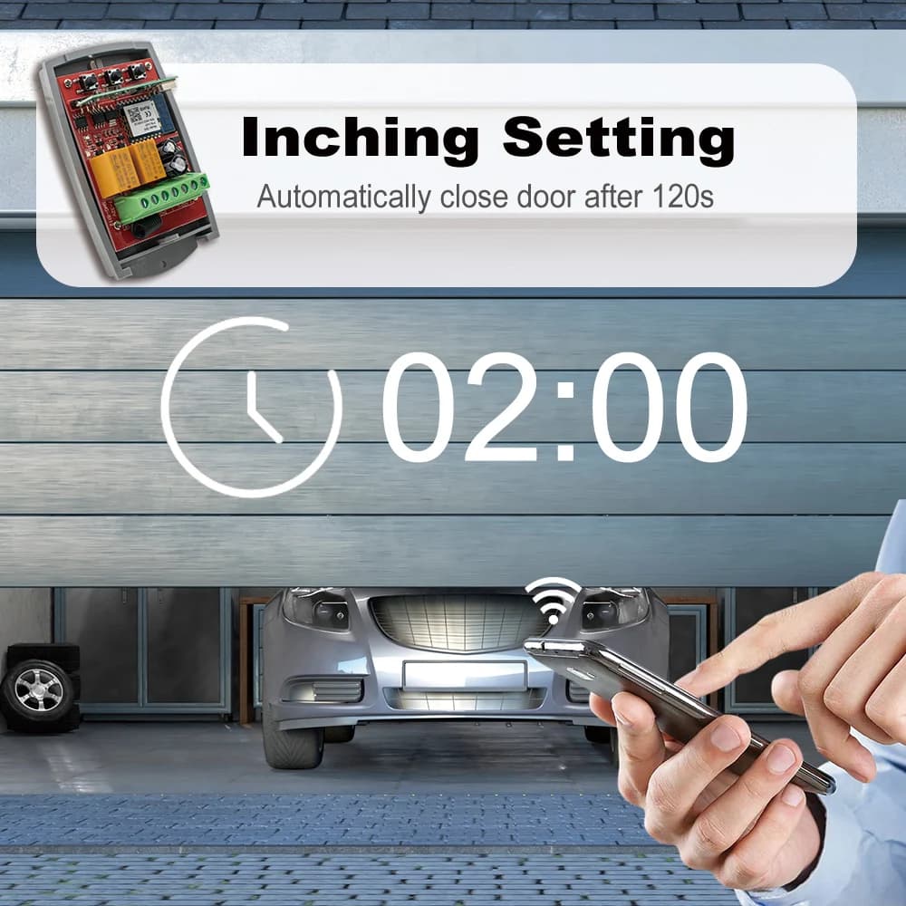 Récepteur externe Wi-Fi pour porte de garage