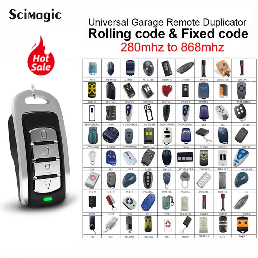 Commande de porte universelle