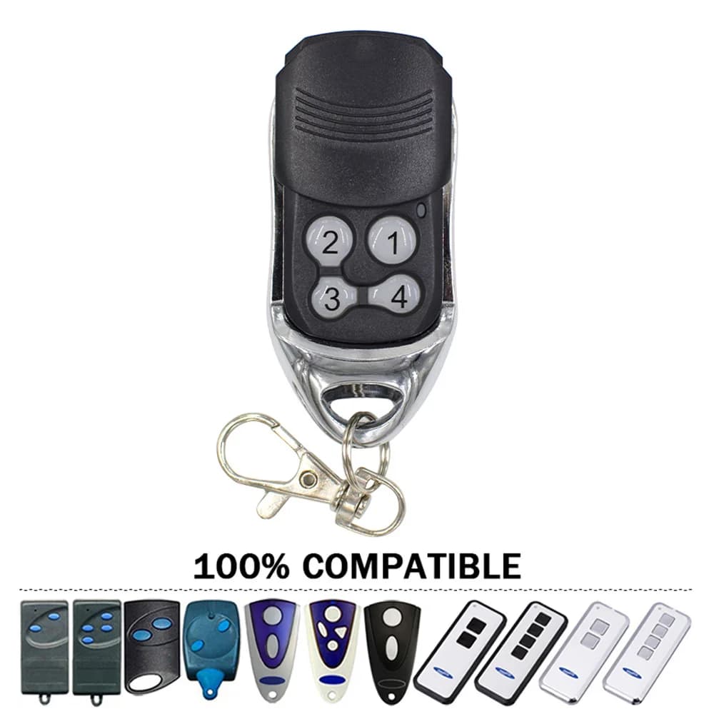 2 pièces NOVOFERM NOVOTRON 502 MAX43-2 504 MAX43-4 512 522 524 Porte de Garage Télécommande 433MHz Rolling Code Keyfob Transmitter