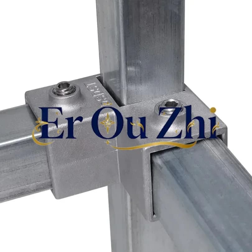Pièce de connexion de Tube carré OD 30x30mm