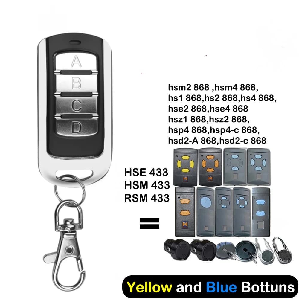 868 HSM2 HSM4 HSE2 MARANTEC numérique 384 D302 D304 868 Mhz télécommande pour la porte de Garage