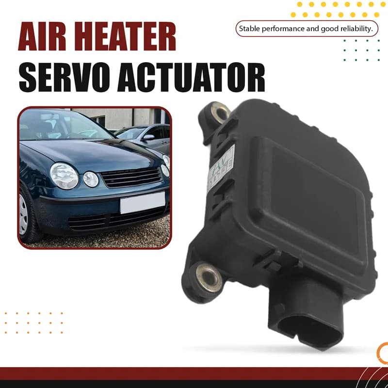 Moteur à clapet de récirculation Servo de chauffage d'air de contrôle de température 6Q1819453 pour VW Polo Golf 2002-2009 6Q1907511