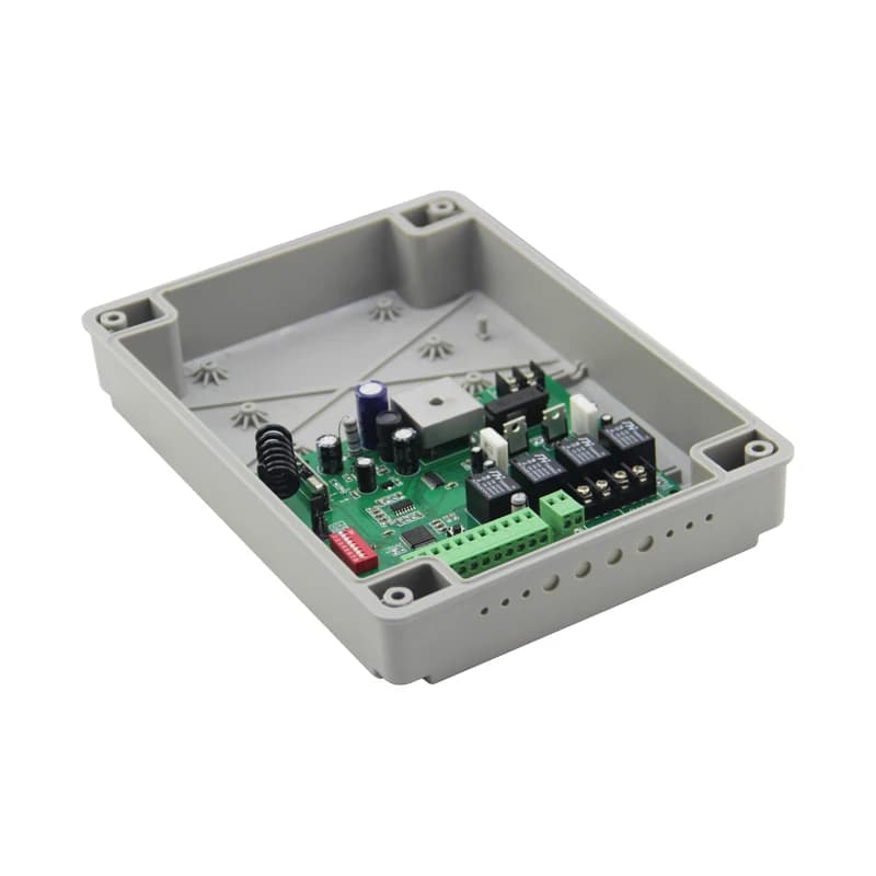 Contrôleur d'ouverture de porte battante électrique, boîtier moteur de porte battante, télécommande avec 2 télécommandes ou WIFI, kit en option