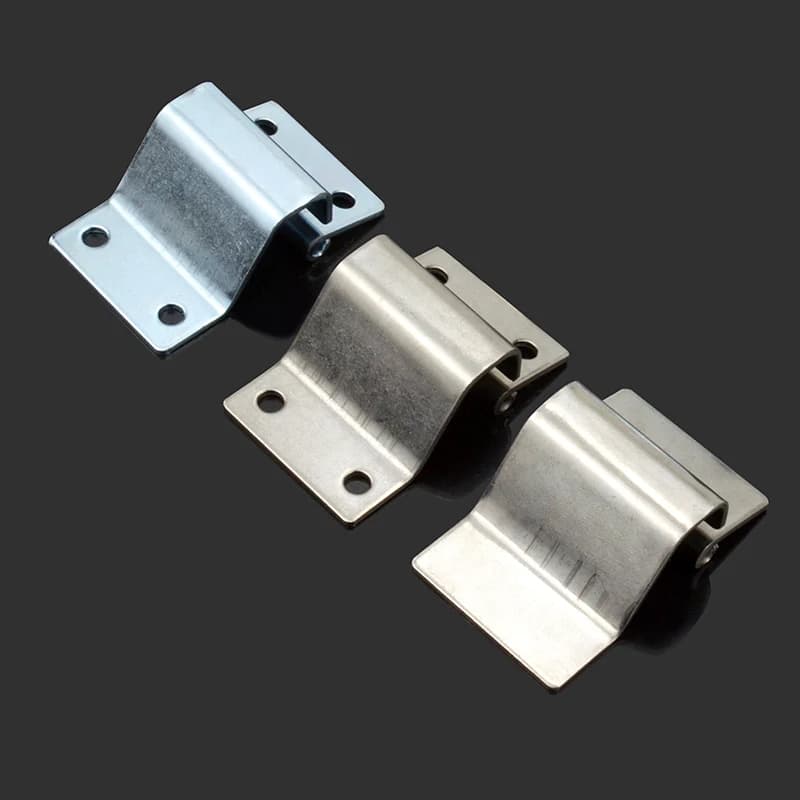 Charnières en acier inoxydable soudées