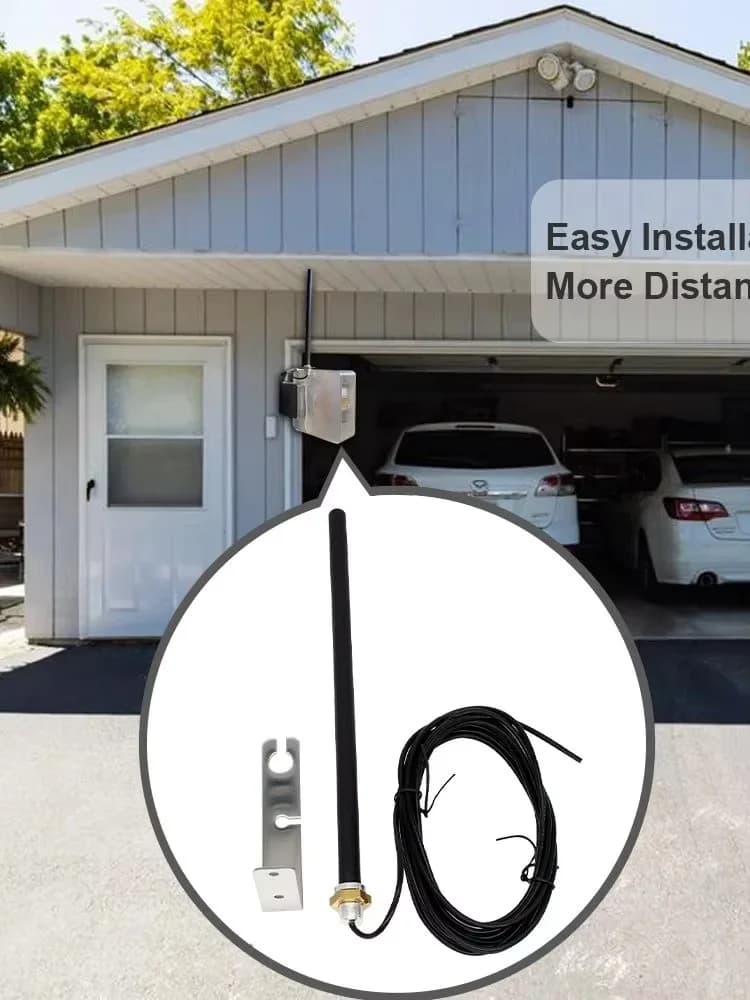 Antenne externe pour porte de garage