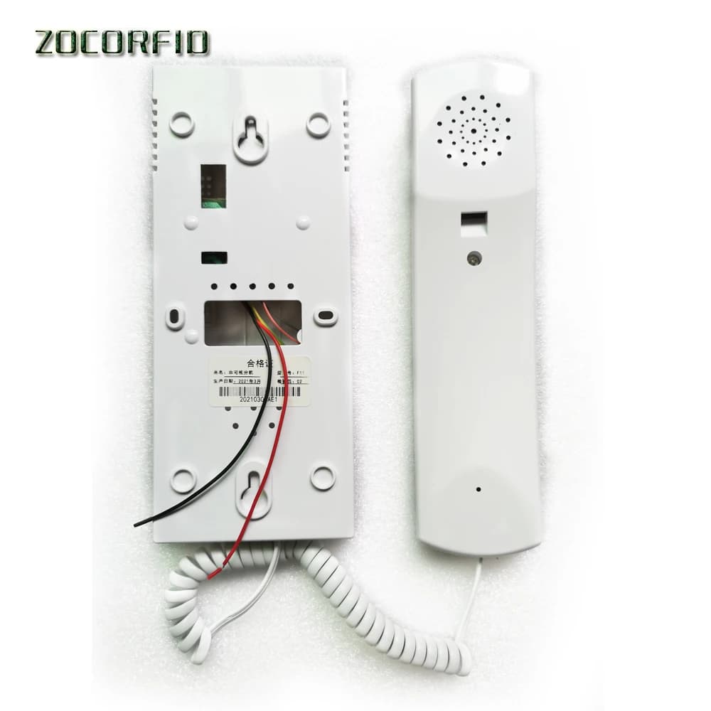 Système d'interphone audio pour appartements