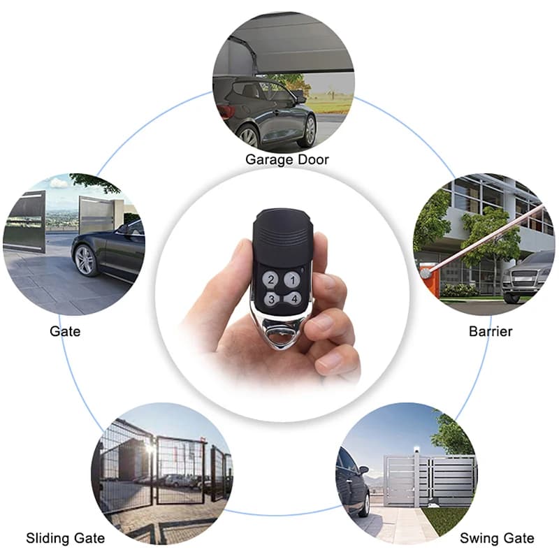 SOMMER APERTO 4025V000 4020 TX03-868-4 4026 TX03-868-2 4031 4025 4011 Télécommande de porte de garage 868MHz Ouvre-porte