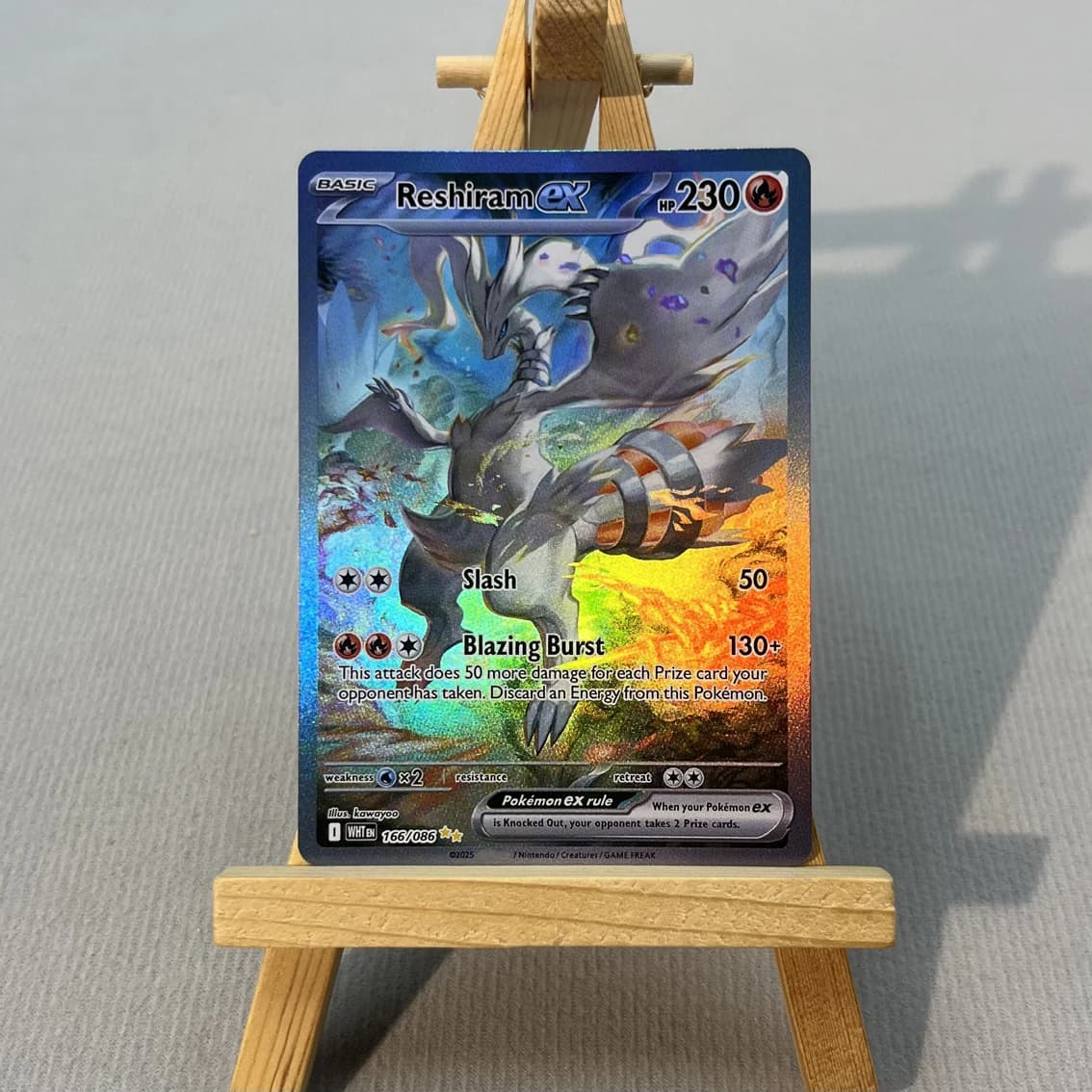 Cartes Proxy TCG WHT CPA DAA PTCG9-003 PKM Oshawott Zorua Reshiram ex Rares Collection Jouets de Combat Cadeaux pour les Loisirs et le Jeu à Domicile