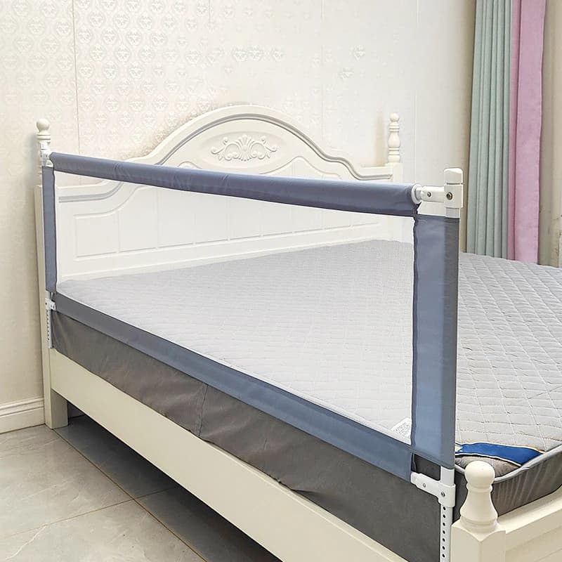 Garde-corps de lit de sécurité pour bébé, 150-200cm, barrière de lit à hauteur réglable, clôture d'activité relevable pour bébé, pare-chocs portables