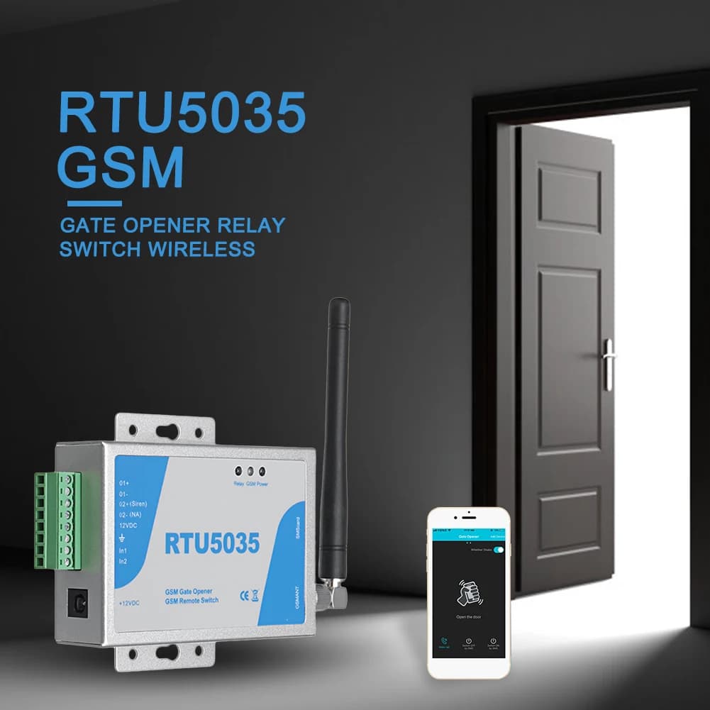 Ouvre-porte GSM 2G 3G RTU5035 RTU5024
