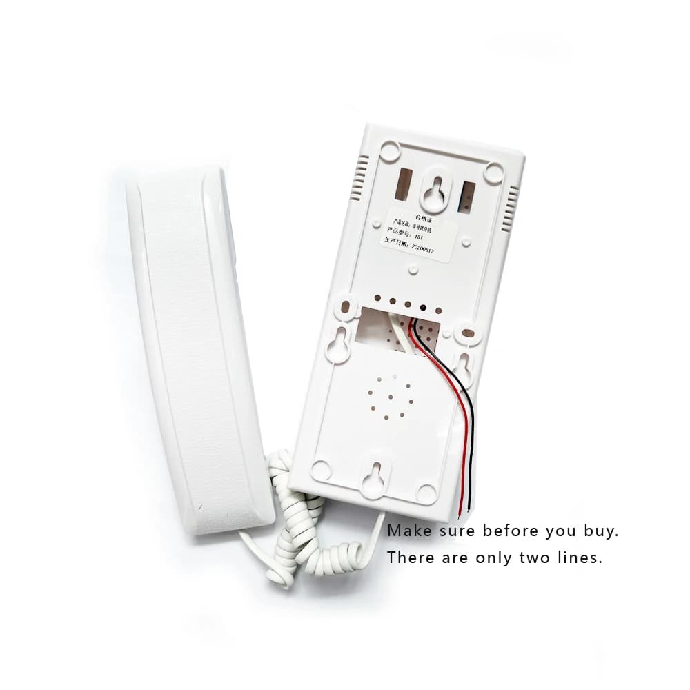 Système d'interphone audio pour appartements