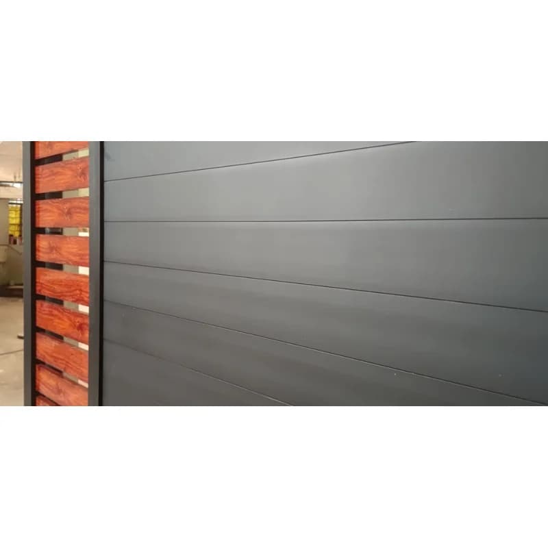 Porte automatique d'allée en aluminium