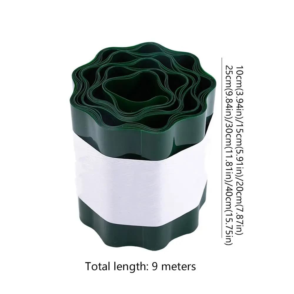 Clôture de jardin en plastique pliable