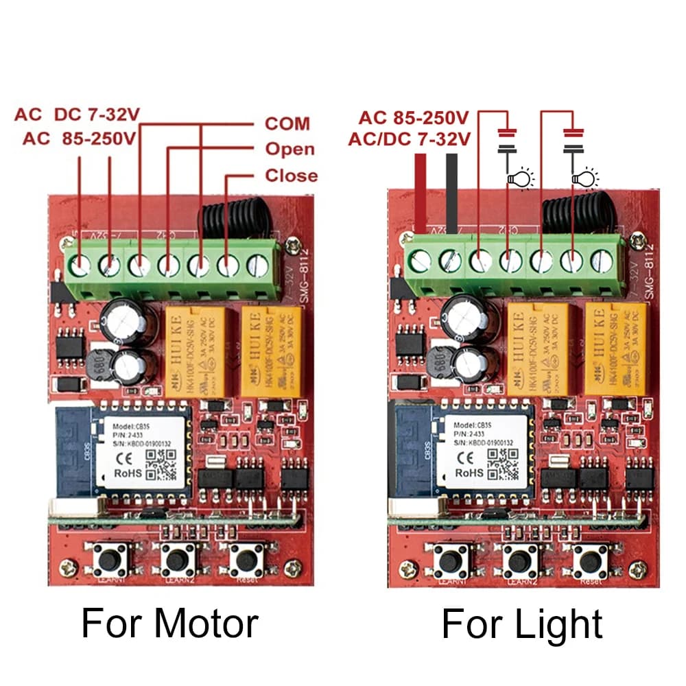 Récepteur externe Wi-Fi pour porte de garage