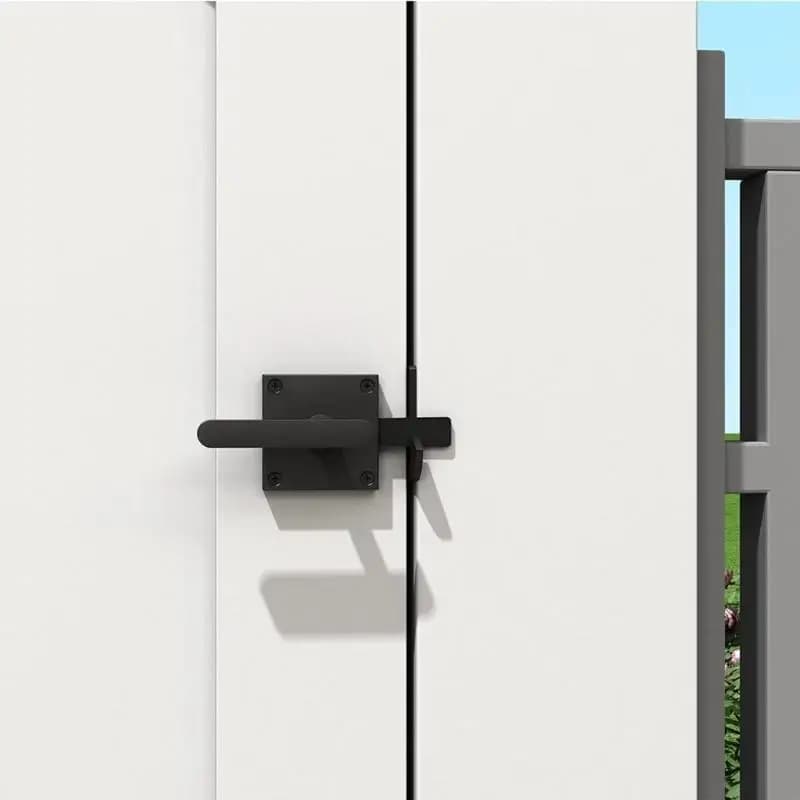 Verrous porte jardin en aluminium