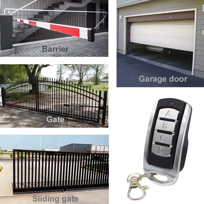 Commande électronique universelle multifréquence pour porte de Garage