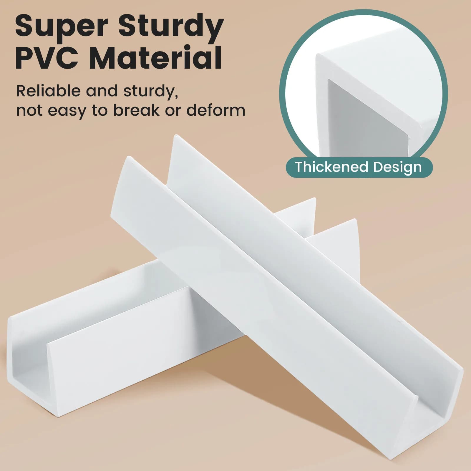 Kit de renforcement de rainures pour barrière de sécurité bébé en PVC robuste
