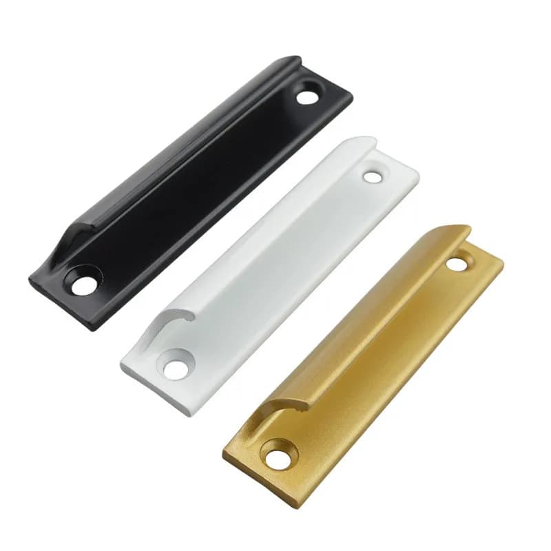 Poignée de porte en alliage d'aluminium