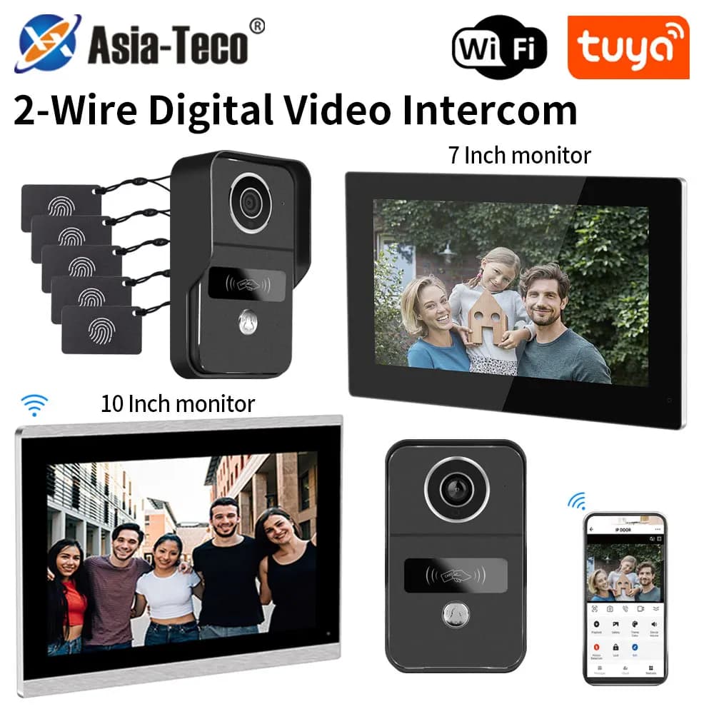 Système de sonnette de porte Tuya Smart Home