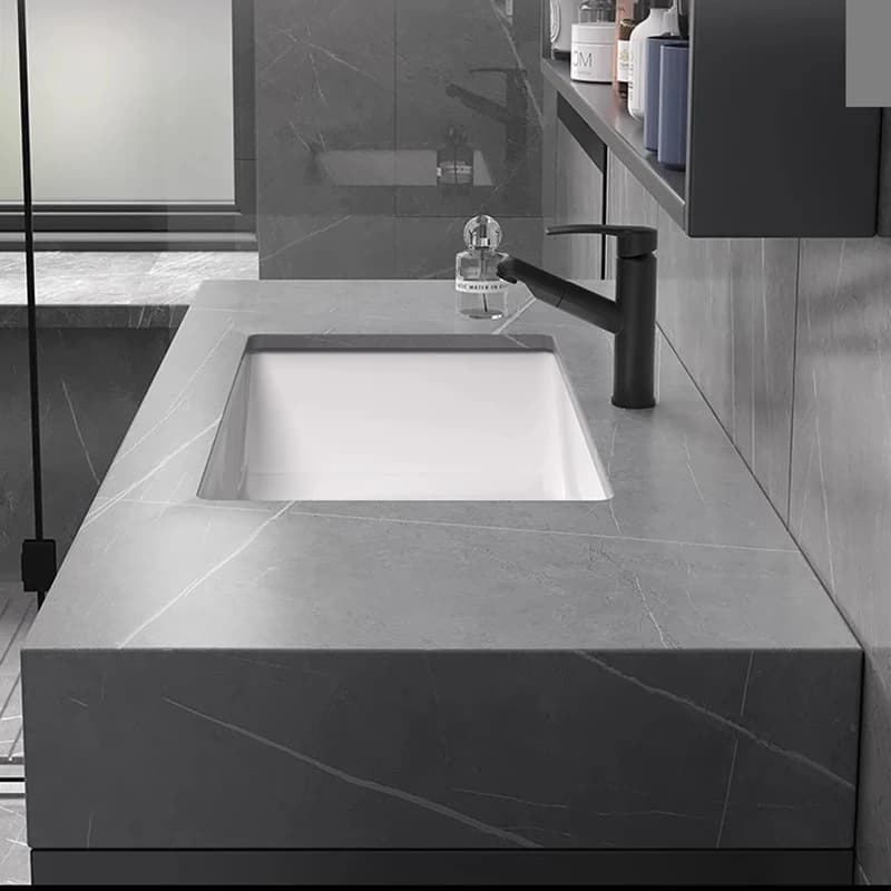 Lavabo sol armoires de salle de bain Vintage tiroir lumière toilette armoires de salle de bain Intelligence cloison Mobiletto Bagno meubles