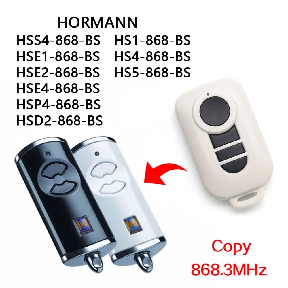 Télécommande HORMANN HSE2-868-BS HSE4-868-BS