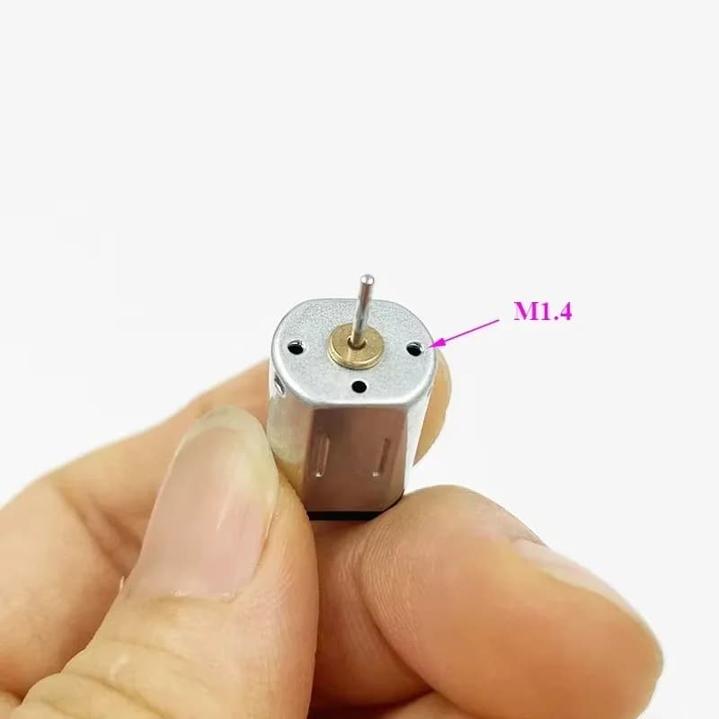Micro N20 10mm * 12mm moteur de jouet électrique DC 6V-12V moteur à grande vitesse Singal/double arbre pour jouet RC HO voiture Train bateau modèle de loisirs