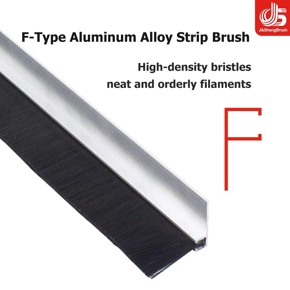 Bande d'étanchéité de porte en alliage d'aluminium