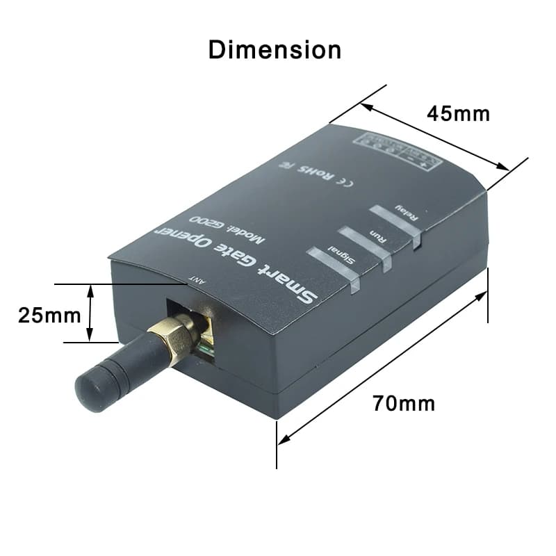 Ouvre-porte intelligent sans fil GSM 4G LTE