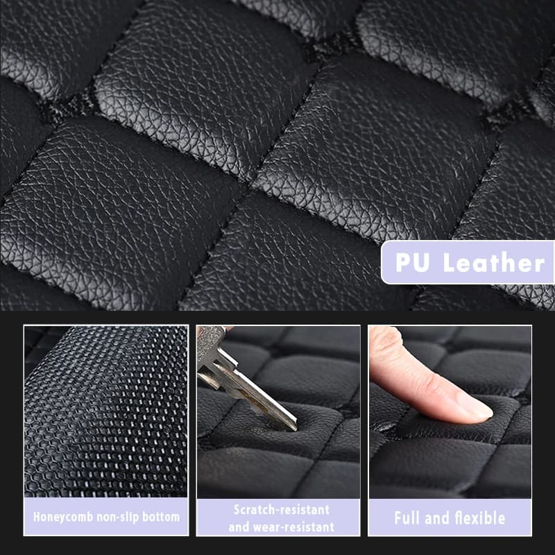 Tapis de coffre de voiture, pour Volkswagen vw Polo Hatchback 2024 2023 2022 2021 2020 2019 2018 2017 2016 2015 – 2006, accessoires automobiles