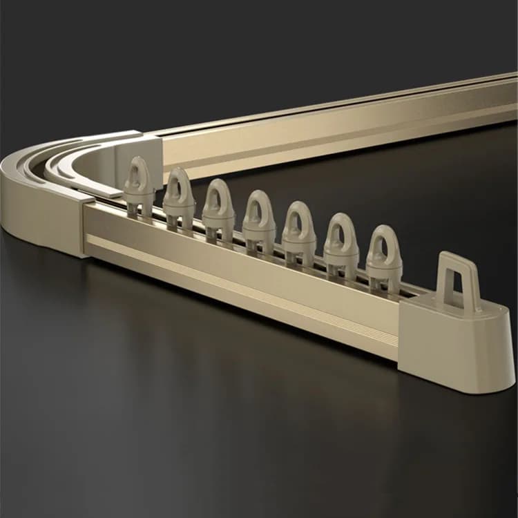 Rail coulissant en alliage d'aluminium