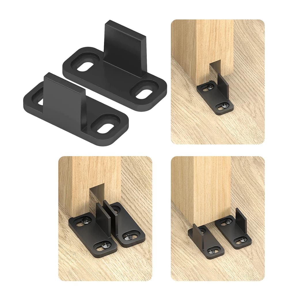 Guides de sol pour porte de grange coulissante