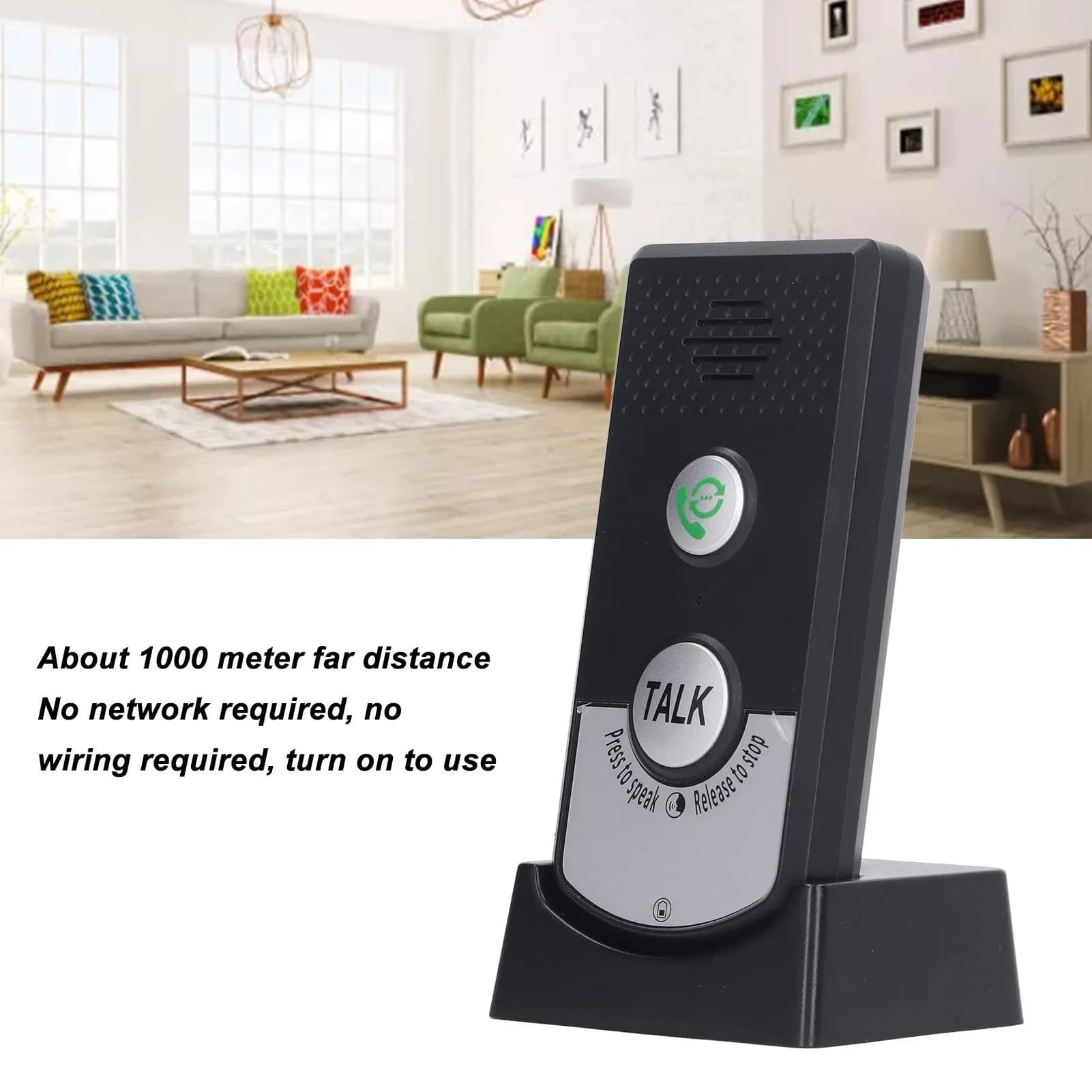 Interphone vocal sans fil à très longue portée