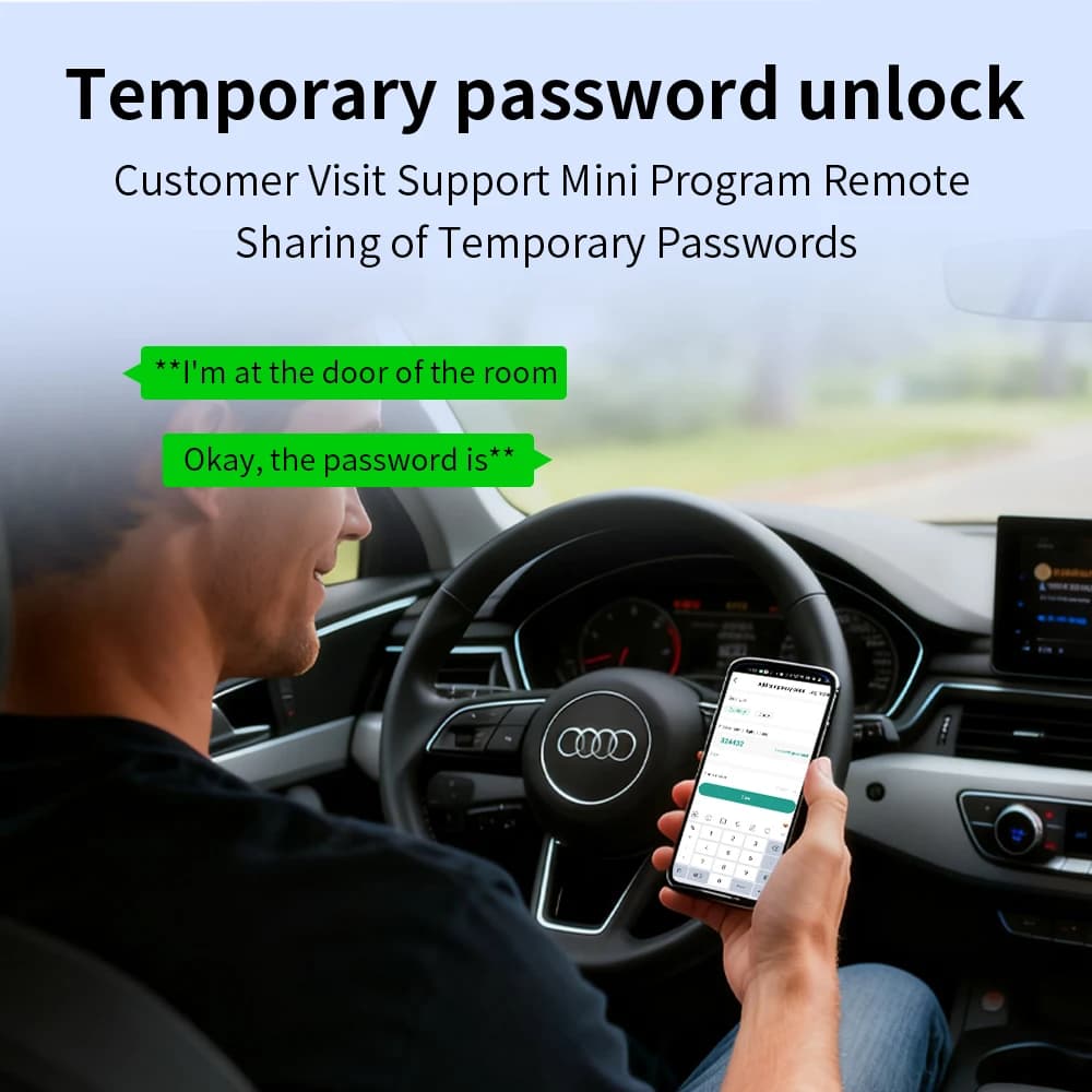 Clavier de contrôle d'accès autonome Wifi par empreinte digitale