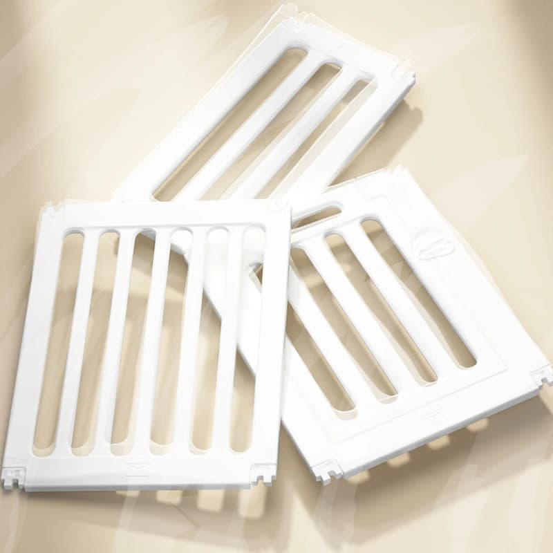 Clôture pour animaux de compagnie, hauteur 60cm, grand espace, pour chiots, Isolation intérieure, lavable, pour chien domestique, Double ventouse, Cage de sécurité pour chien