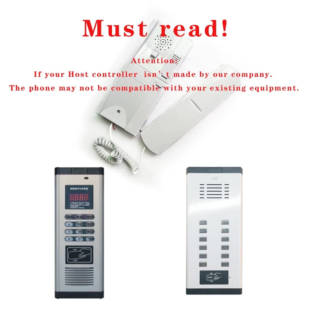 Système d'interphone audio pour appartements