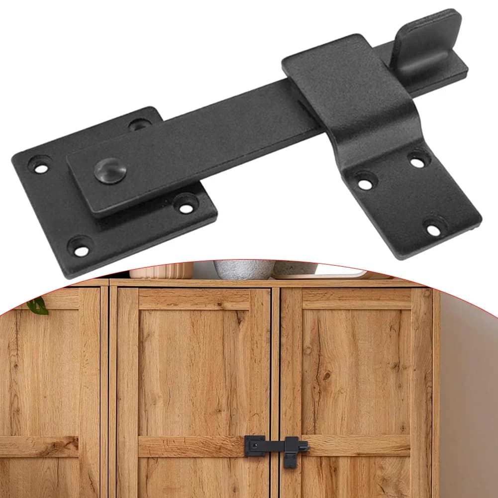 Verrou de porte double pour portail de grange