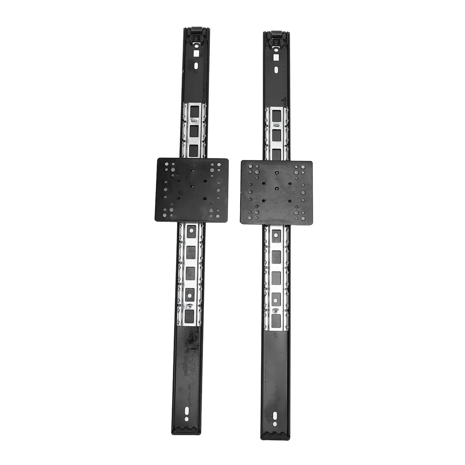 1 paire de rails coulissants dissimulés de 20 pouces, largeur 35 mm, capacité de charge 20 kg, pour porte coulissante de placard ou armoire