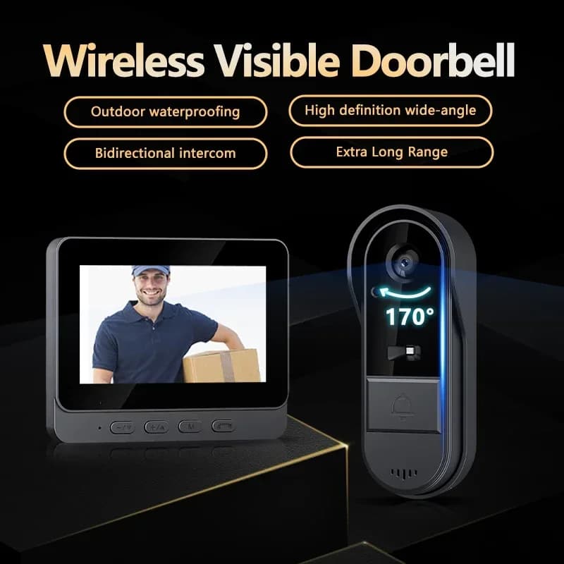 Sonnette d'interphone sans fil