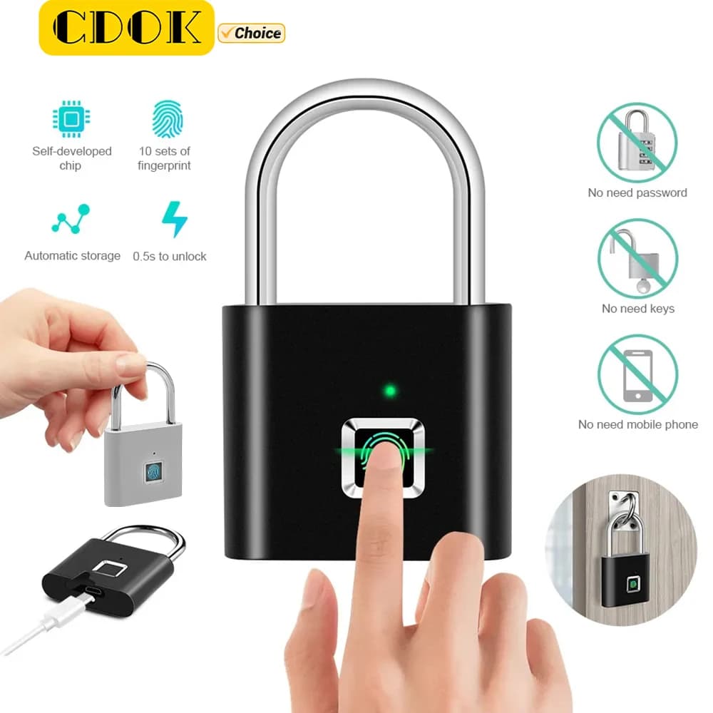 Cadenas à empreintes digitales CDOK P2