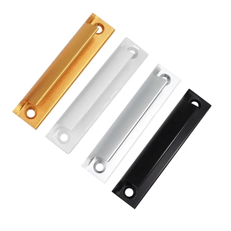 Poignée de porte en alliage d'aluminium