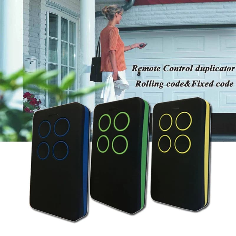 10 pièces télécommande de porte télécommande de Garage, contrôle de porte 868mhz, commande de garage