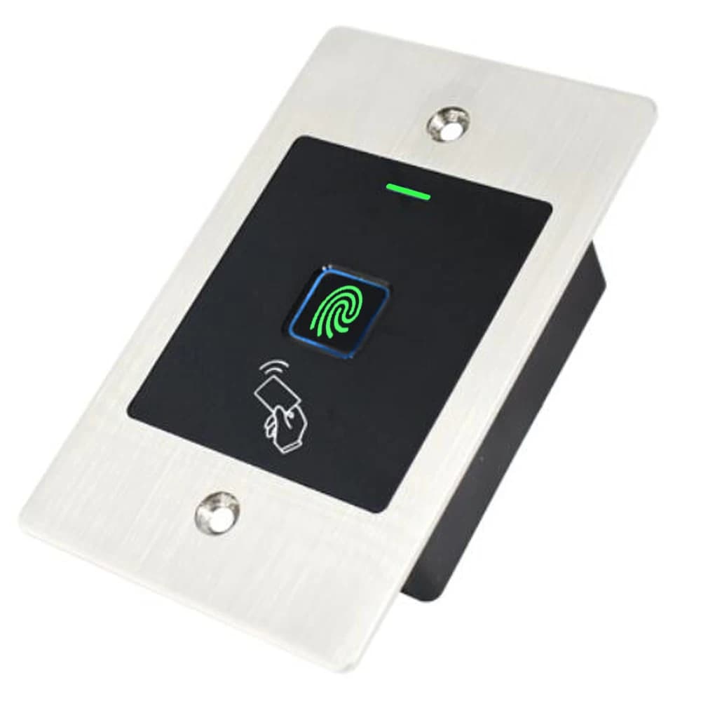 Machine de contrôle d'accès intégrée avec carte RFID, lecteur d'empreintes digitales, 125KHz, EM, lP