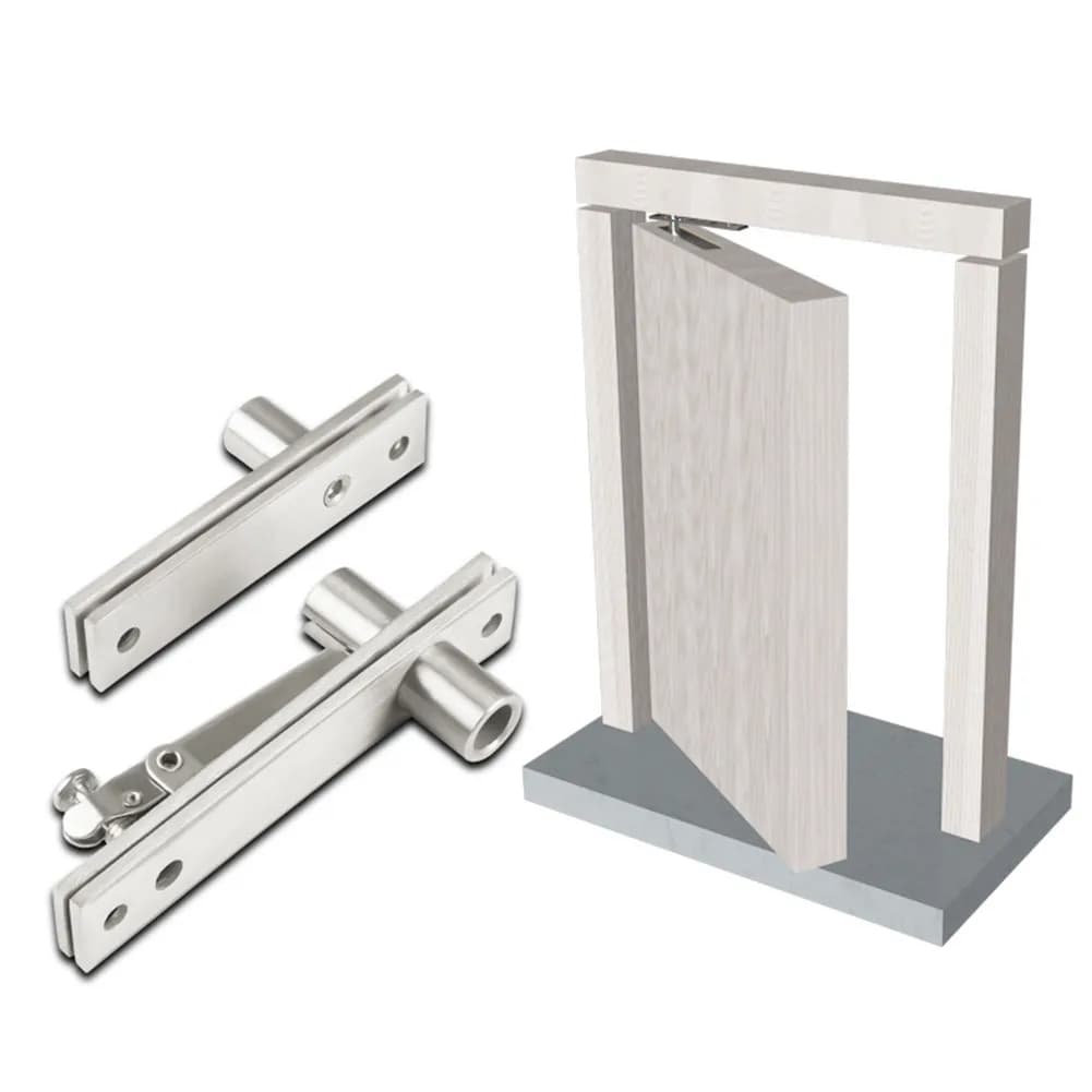 Charnière de porte pivotante en acier inoxydable, rapDuty pour bois, arbre 360 résistant pour manoir