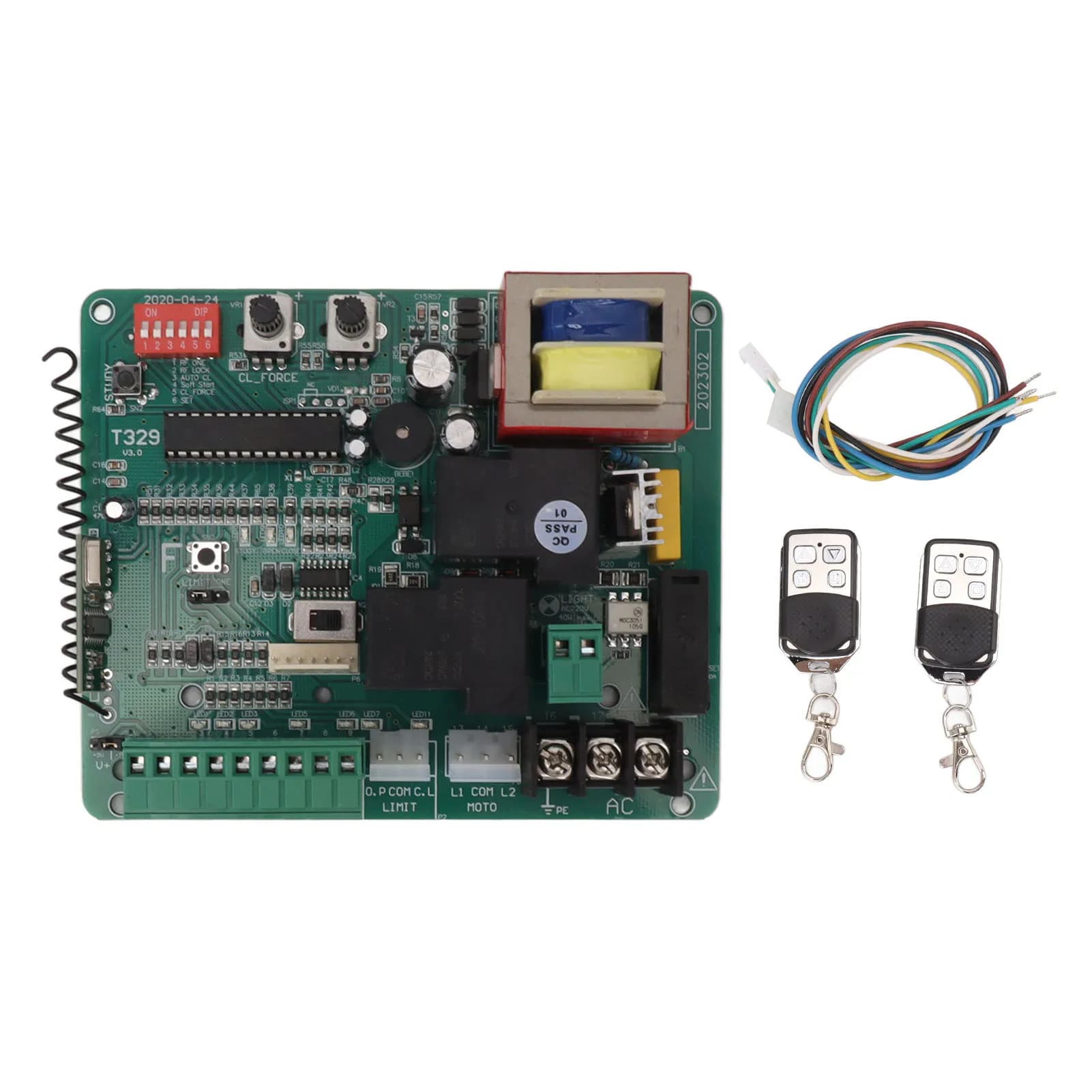 Carte de commande de moteur de porte coulissante, Indication LED, Circuit imprimé de moteur de porte