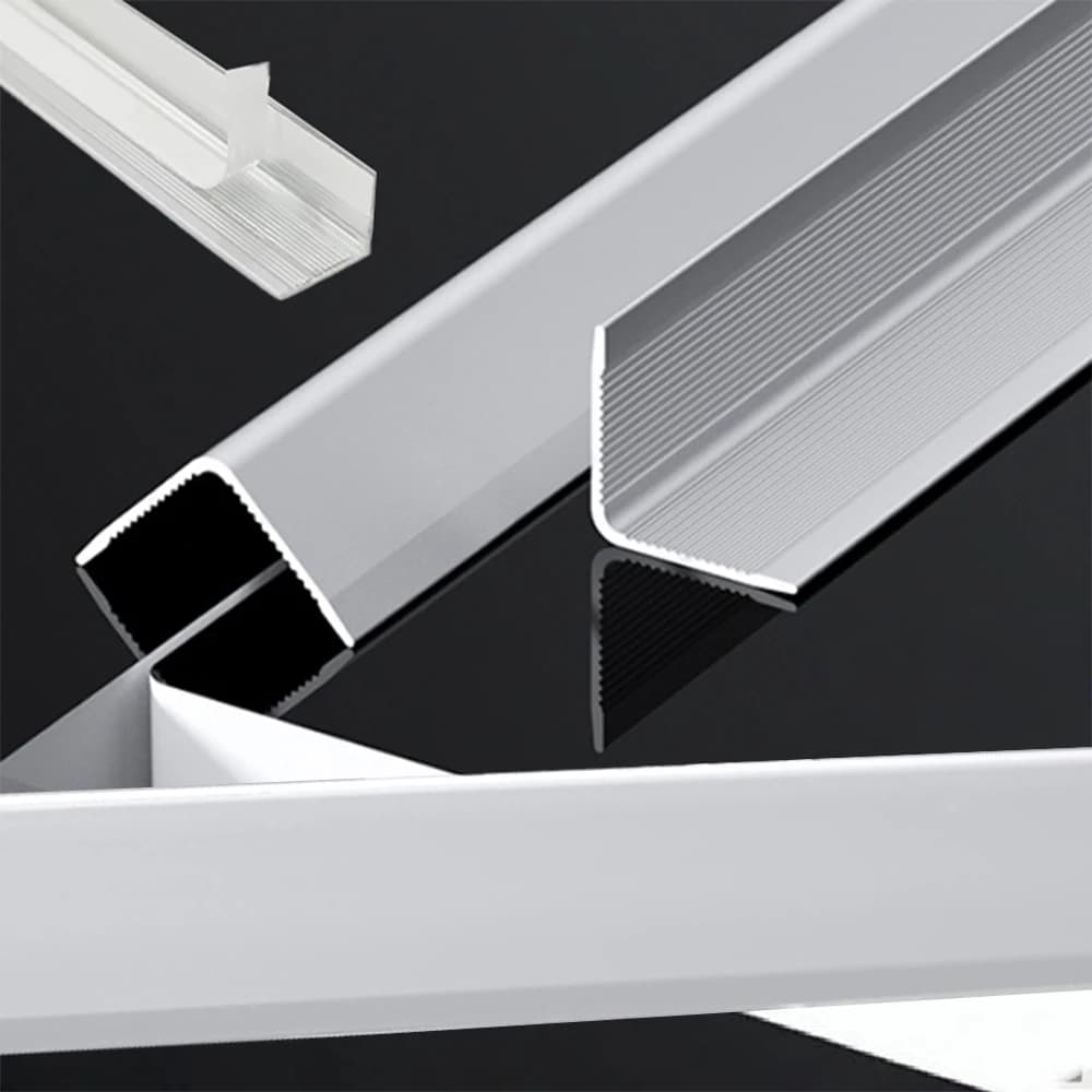 Protections d'angle en aluminium, protections murales, protections d'angle, autocollants anti-collis