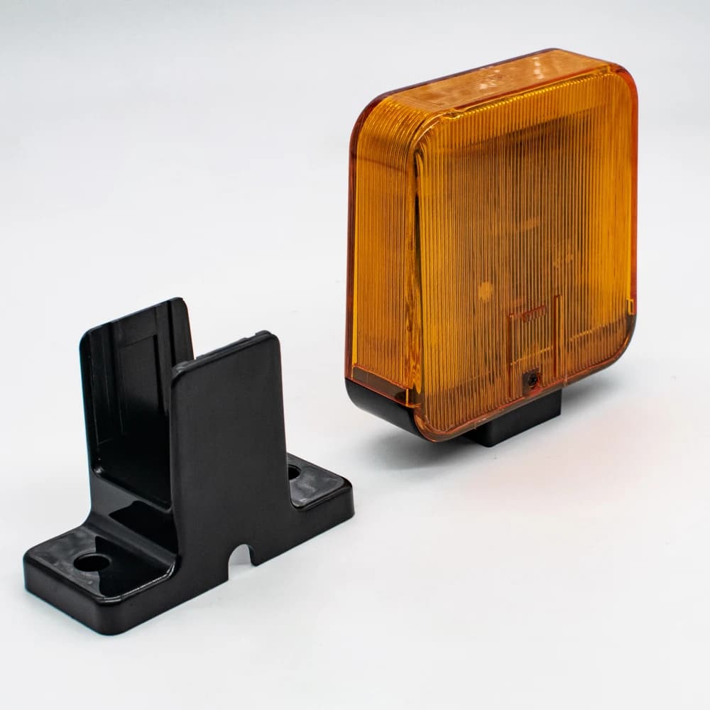 Lampe d'alerte clignotante DC12V à 265VAC pour ouvre-porte de garage automatique à portail battant (