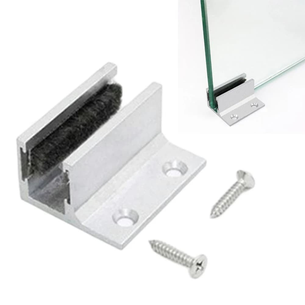 Rails de porte coulissante en alliage d'aluminium avec technologie de réduction du bruit intégrée po