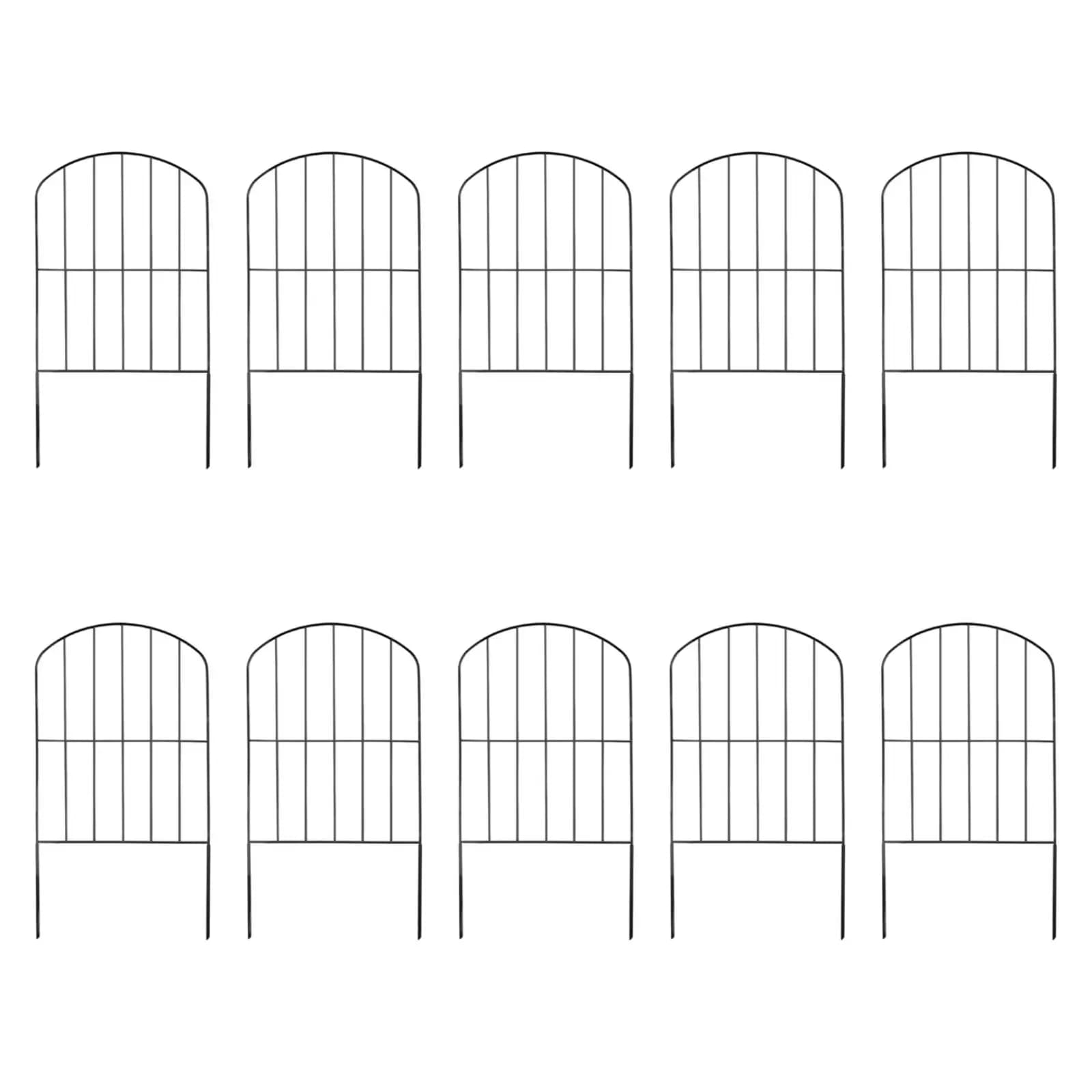 Panneaux de clôture de jardin pour l'extérieur, barrière pour animaux, bordure pour animaux de compa