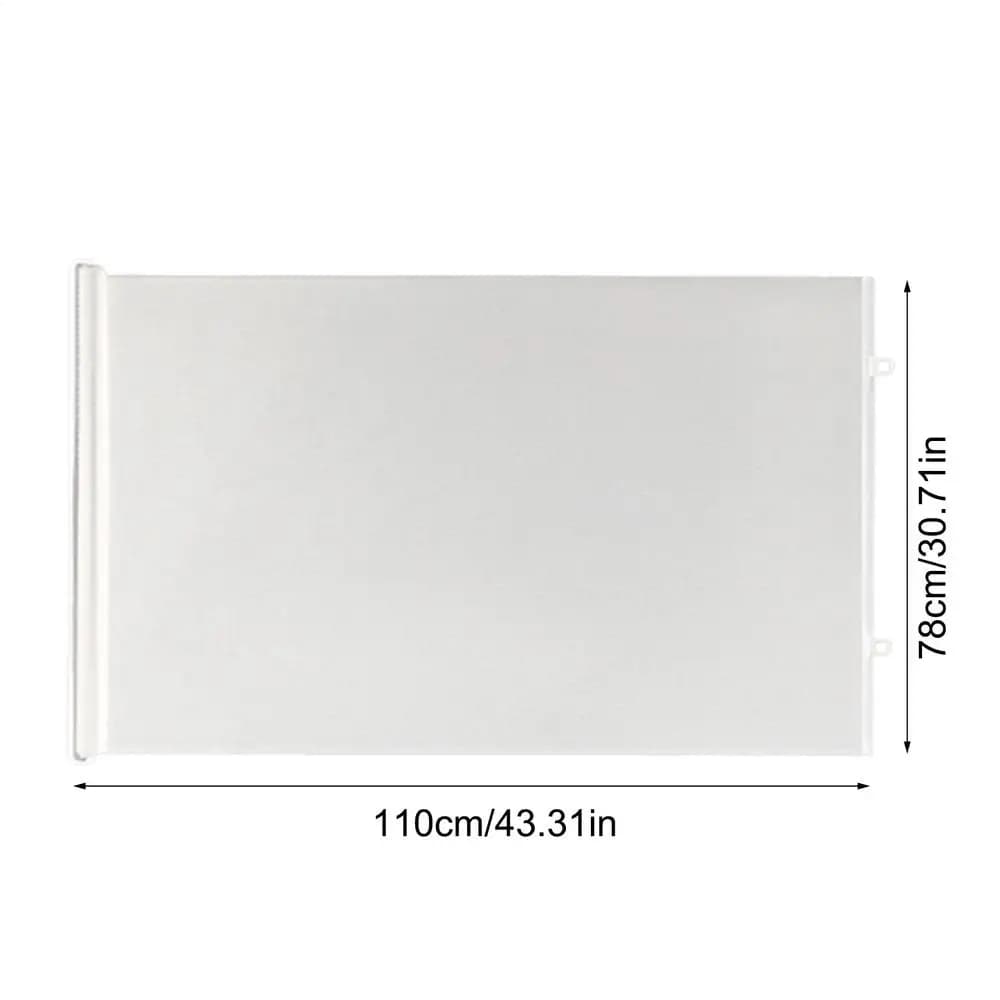 Barrière pour chien rétractable sans perçage, petite clôture de sécurité pour escalier, enclos pour